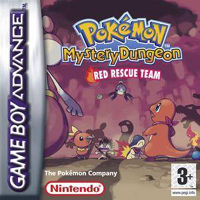 boite du jeu pokemon donjon mystere equipe de secours rouge sur nintendo game boy advance